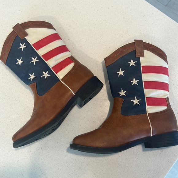 Wonder Nation America Cowgirl Boots - Girls 2 - Picture 8 of 11